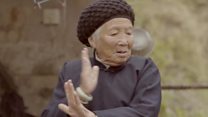 94歲功夫奶奶望孫子少看手機多鍛煉