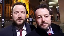 SDLP leader meets his spitting image