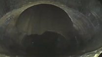 Drones used to survey sewage system