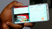 LG G6 phone wants to run two apps at once