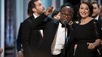 Jenkins reacts to Oscar win