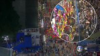Rio carnival float crashes into crowd
