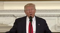 Trump says he will do 'more with less'