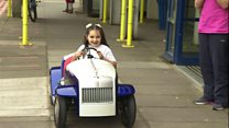 Youngsters at Chichester hospital get a new toy