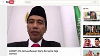 A king, a president and a vlog