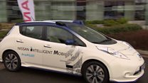 Watch: Driverless cars on London's roads