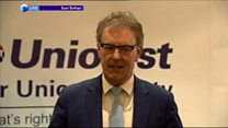 Watch: UUP leader Mike Nesbitt stands down