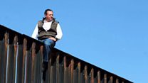 Mexico politician's anti-Trump wall stunt