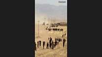 'We had to shoot dead bodies'