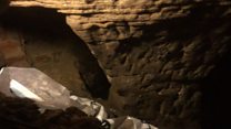 Sneinton pub unveiling cave