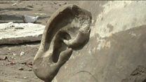Egypt statue 'a colossus of a king'