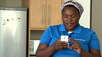 S Africa's tech savvy domestic workers