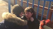 Близкие встречают Оксану Севастиди из тюрьмы