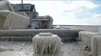 House becomes giant Icicle
