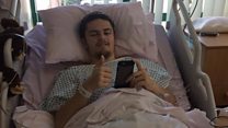 ‘I broke my back at trampoline park’