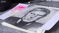 'Tiểu Picasso' ở trại tỵ nạn