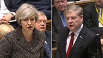 PM and SNP clash in Commons over Brexit