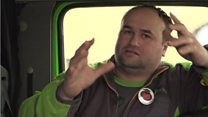 'I feel like a prisoner in my own lorry'