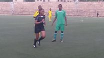 Burundi female referee makes history