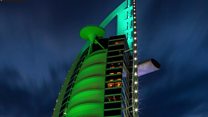 Landmarks go green for St Patrick's Day