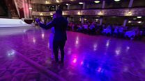 Dancing the loneliness blues away