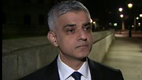 Khan: 'We won't be cowed by terrorists'
