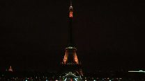 Eiffel Tower turns off lights in solidarity