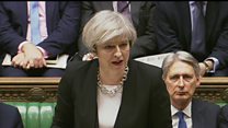 May tells Commons: We are not afraid