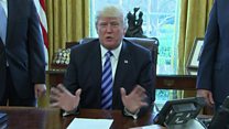 Trump blames Democrats for failure