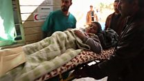 Children in Mosul 'face IS snipers'