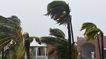 'Monster' cyclone hits Australia
