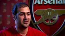 From Afghan amputee to Arsenal player