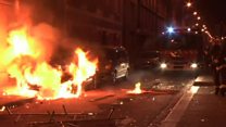 Paris clashes after Chinese man's death