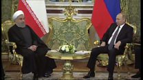 امضای ۱۴ سند همکاری بین تهران و مسکو در سفر روحانی