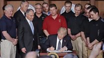 Trump order scraps Obama climate policies