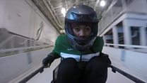 La première équipe africaine de bobsleigh