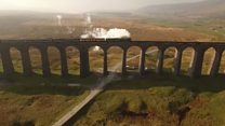 Flying Scotsman makes scenic journey