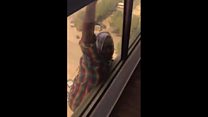 Maid's window fall 'filmed by employer'