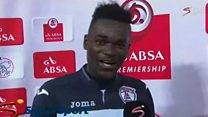 Footballer's wife and 'girlfriend' blunder