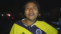 Colombia landslide victims call for help