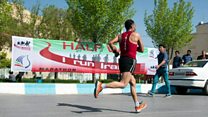 اولین دوی ماراتن بین المللی تهران
