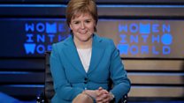 Nicola Sturgeon praises Hillary Clinton