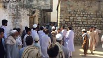 مشعل خان کا جنازہ اور تدفین