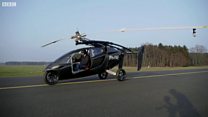 Flying car prepares for launch