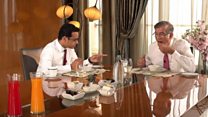 A bite to eat with one of India's richest men