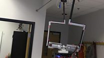 Why this robot learns to swing on cables