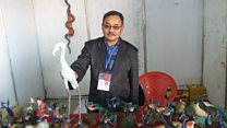 फालिएका वस्तुबाट कलाकृति
