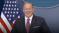 NFL star interrupts White House presser