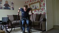 Paralysed man plans London Marathon