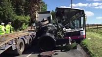 Driver jailed for steam engine bus crash
